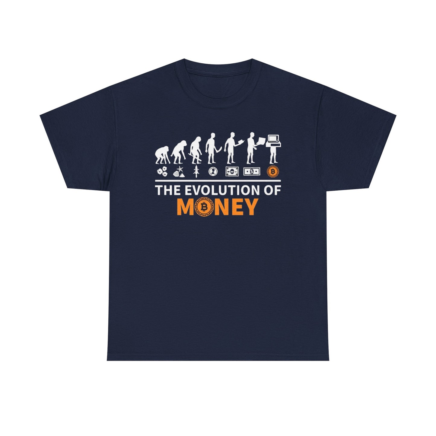 Evolution of Money Bitcoin Tee