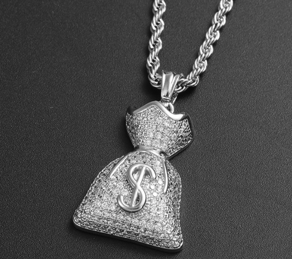 Money bag pendant