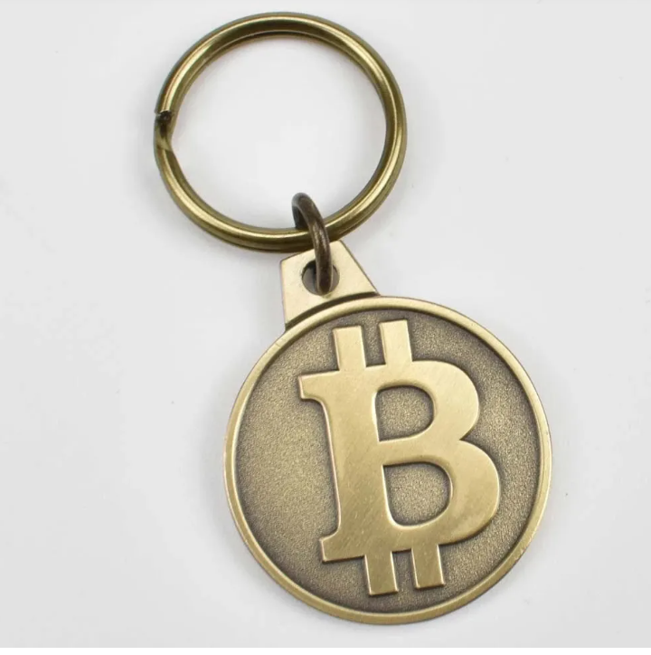 Bitcoin keyring (2 Designs)