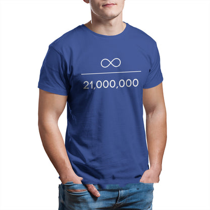 Men's Fashion Tee - BTC 21 Million