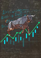 Bull Vs Bear Stock Market Canvas