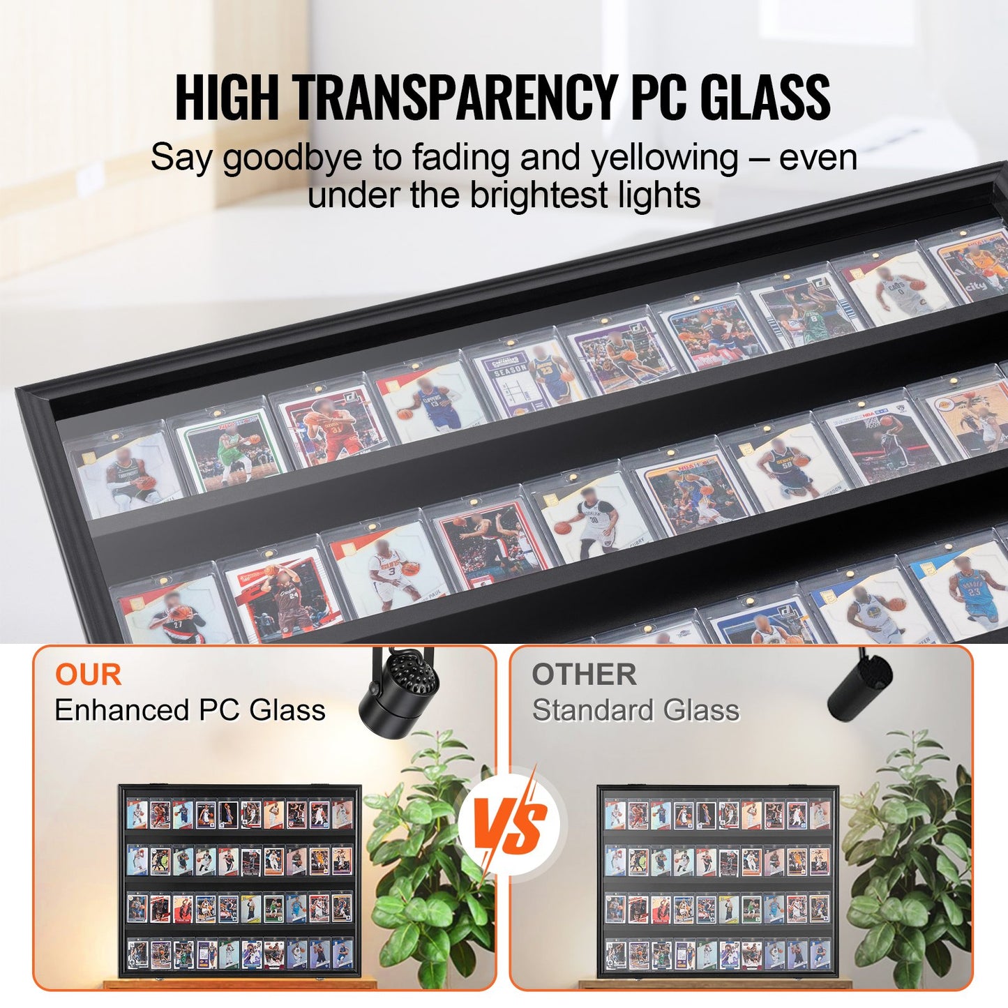 Graded Trading/Pokémon/Sports Card Display Case