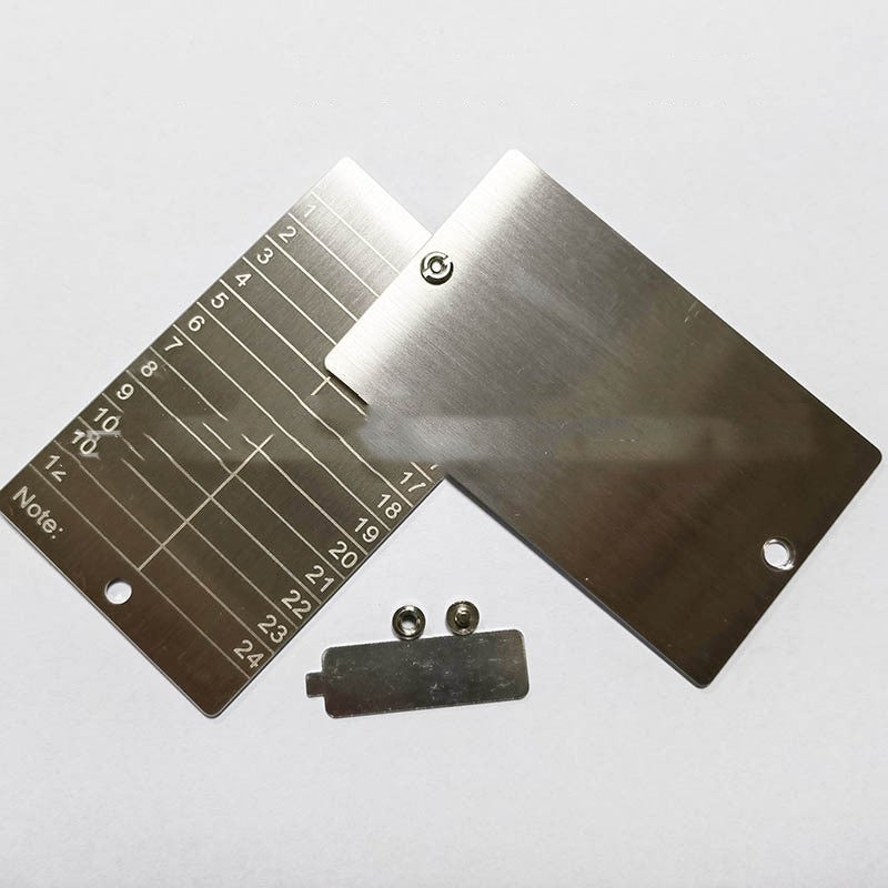 Stainless Steel Crypto Seed Phrase Cold Storage/Wallet