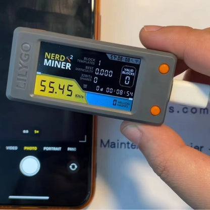Portable Mini BTC Miner (Nerd 2)