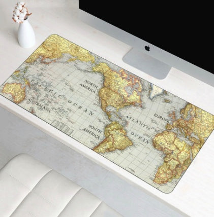 XL World Map Mouse/Desk Pad