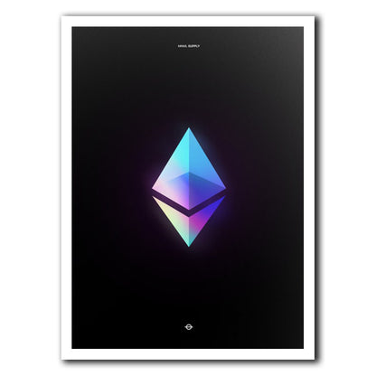 Minimalist Cryptocurrency Canvas