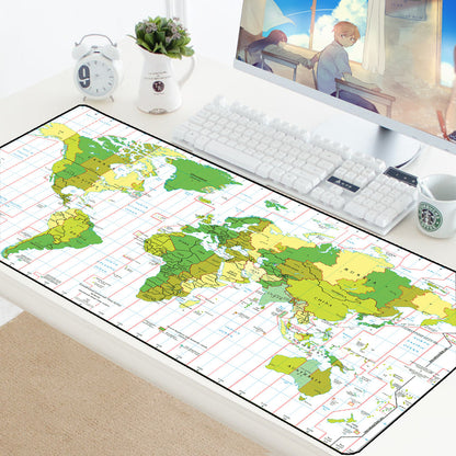 XL World Map Mouse/Desk Pad