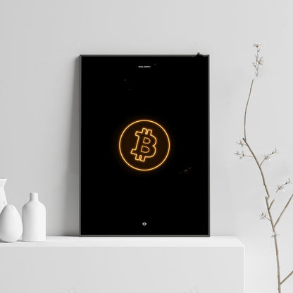 Minimalist Cryptocurrency Canvas