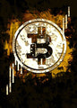 Modern Abstract/ Neon/ Nordic Style BTC Canvas