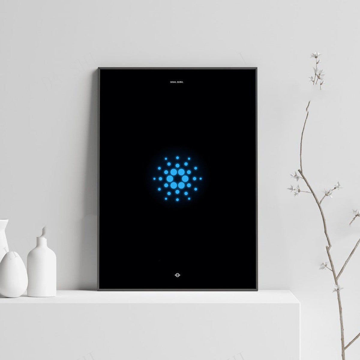 Minimalist Cryptocurrency Canvas