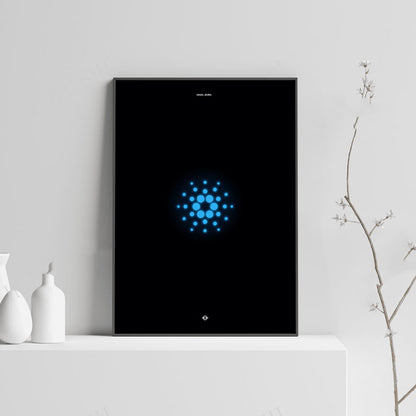 Minimalist Cryptocurrency Canvas