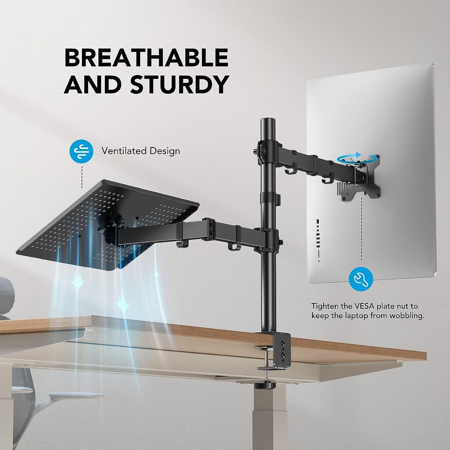 Laptop Monitor Desktop Bracket