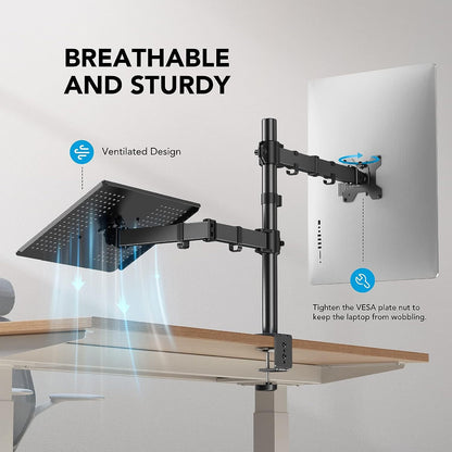 Laptop Monitor Desktop Bracket